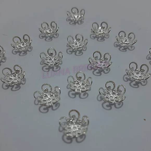Terminal Tulipas em Metal 10mm Pct 25 Unidades