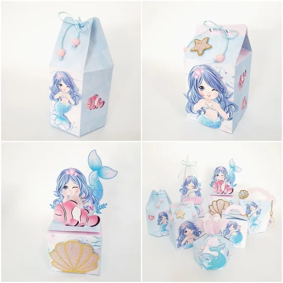 Kit 30 Lembrancinhas - Sereia