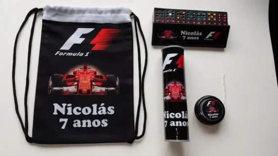 Kit Jogos na Mochila Formula 1