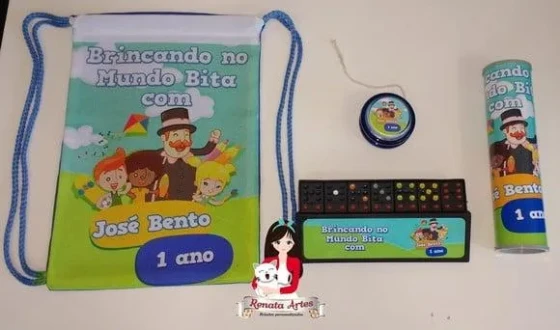 Kit Jogos na Mochila Mundo Bita