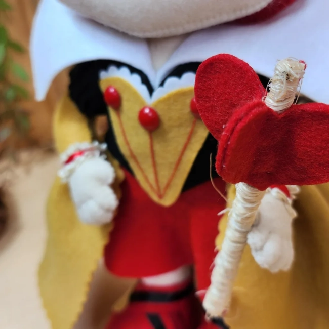 Boneca Rainha De Copas Alice No País Das Maravilhas