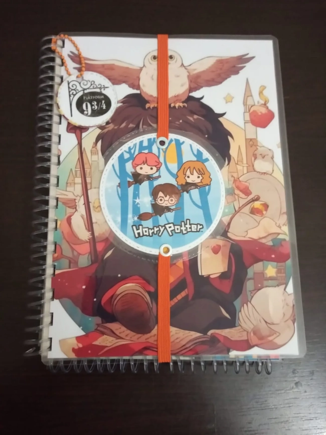 Caderno Harry Potter
