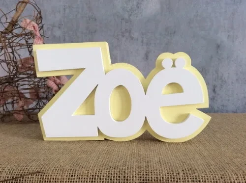 Letras Decorativas Nomes Sobreposição