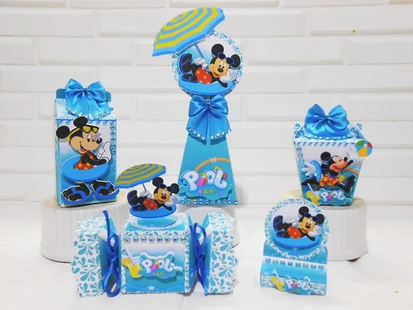 Arquivo de Corte Mickey Pool Party 31