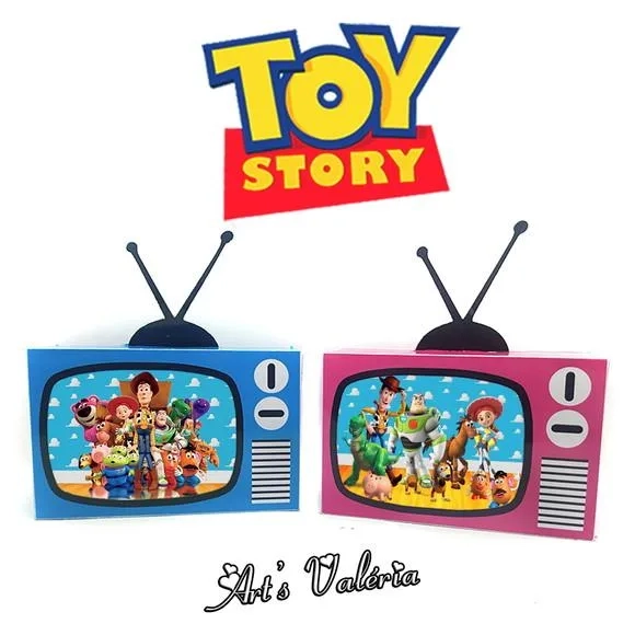 Caixa Tv Toy Story