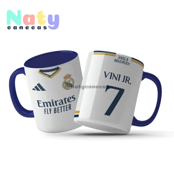 Caneca Personalizada Futebol Real Madrid