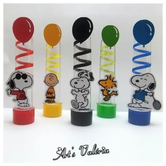 Tubete com Fita Snoopy