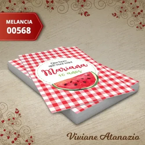 Adesivo Tubete Melancia - 00568