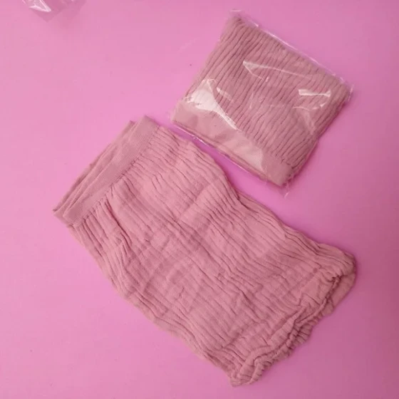 Meia Feminino Rosa Pct 4 Unidade