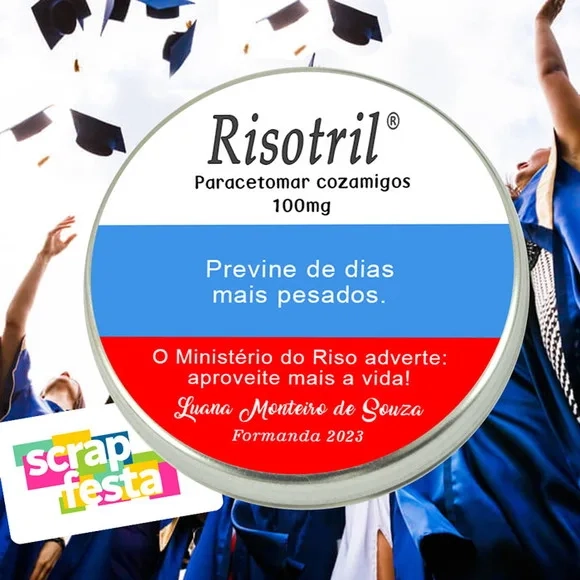 Latinhas Personalizadas Festa Formatura Medicamento