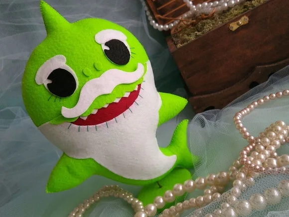 Baby Shark em Feltro