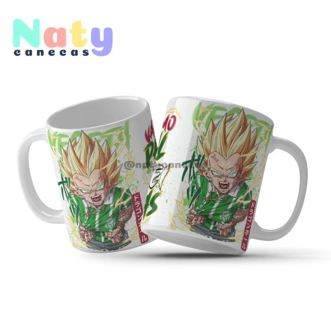 Caneca Personalizada Vegeta Torcedor