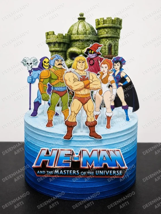 ARQUIVO DE CORTE TOPO DE BOLO HE-MAN