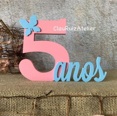 Jardim Encantado - Números Personalizados