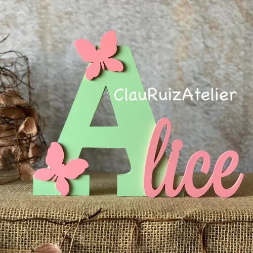 Jardim Encantado - Nomes Personalizados