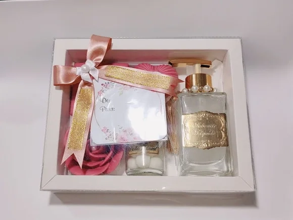 Presente Personalizado, Sabonete Líquido Luxo com Sabonetes