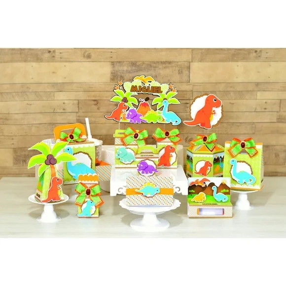 Kit 60 Lembrancinhas Dino Baby
