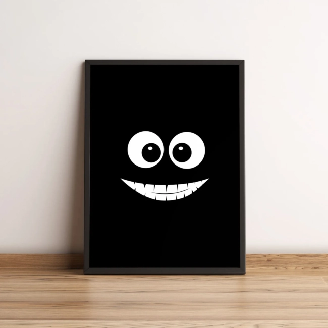 Quadro Rosto Sorridente 98