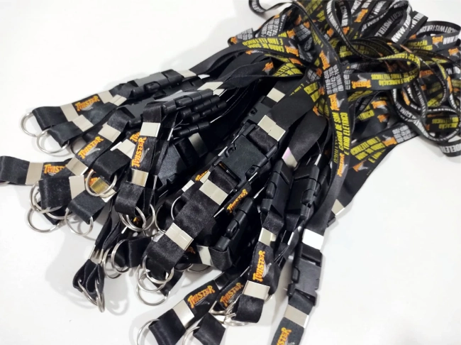 Cordões para Crachá Personalizado Premium(crachá,credencial)