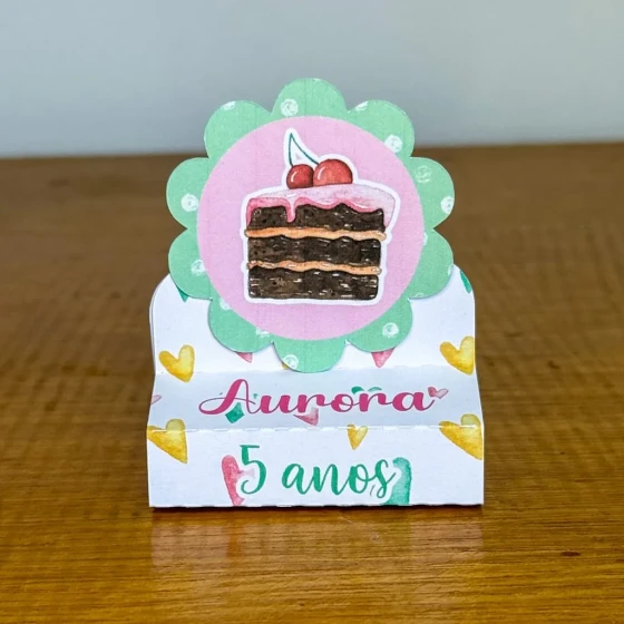 PEGUE E MONTE - Porta Bis Duplo Personalizados CONFEITARIA - Decoração de Festa | Lembrancinhas | Aniversário | Personalizados