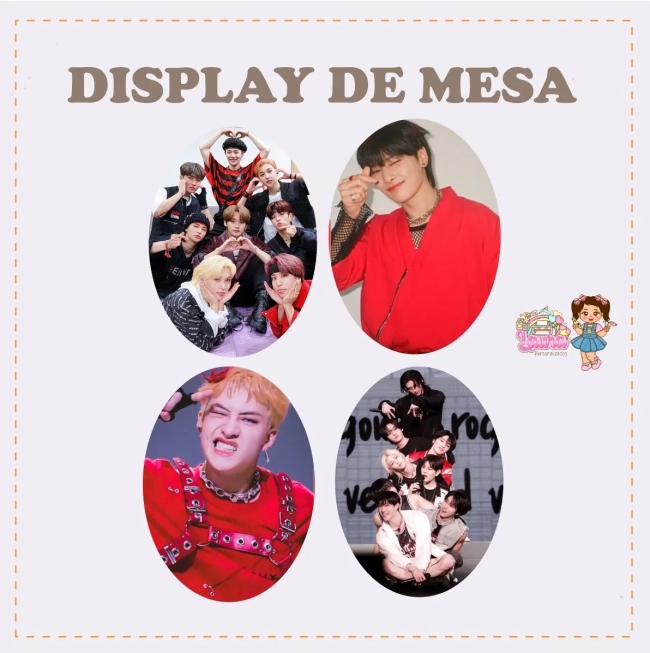 Kit Festa Só Um Bolinho STRAY KIDS VERMELHO - Decoração de Festa