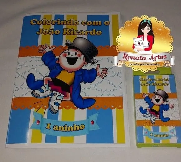 Revista de Colorir Menino Maluquinho