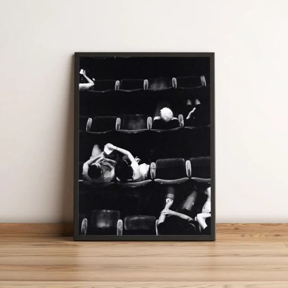 Quadro Preto e Branco: Cena no Cinema 119