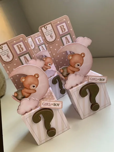 Kit 30 Lembrancinhas Chá Revelação