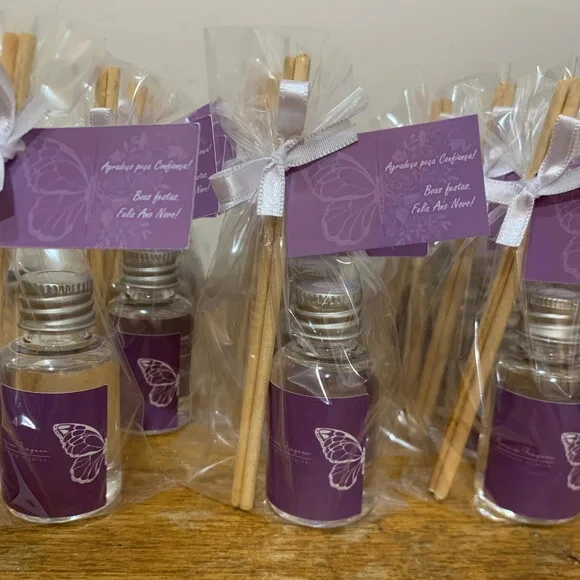 Brinde Natal Psicologa Mini Aromatizador com Logo