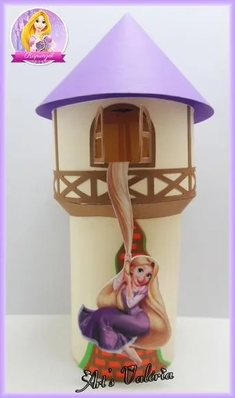 Torre da Rapunzel com Aplique