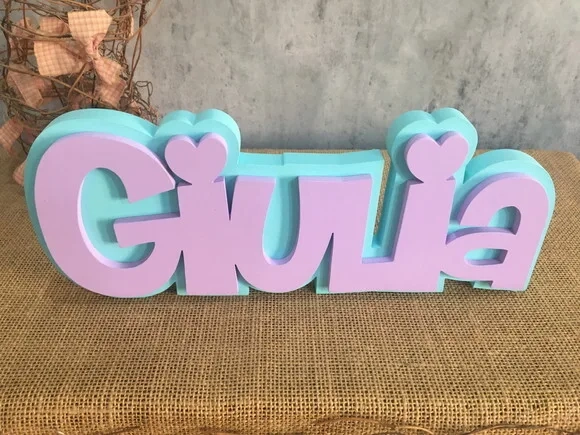 Letras Decorativas de mdf Sobreposição