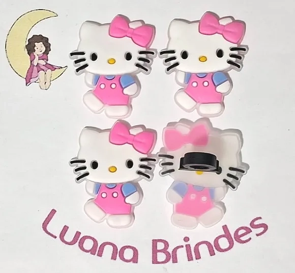 Ponteira P/lápis Hello Kitty e Melody Pacotes com 6 Unidades