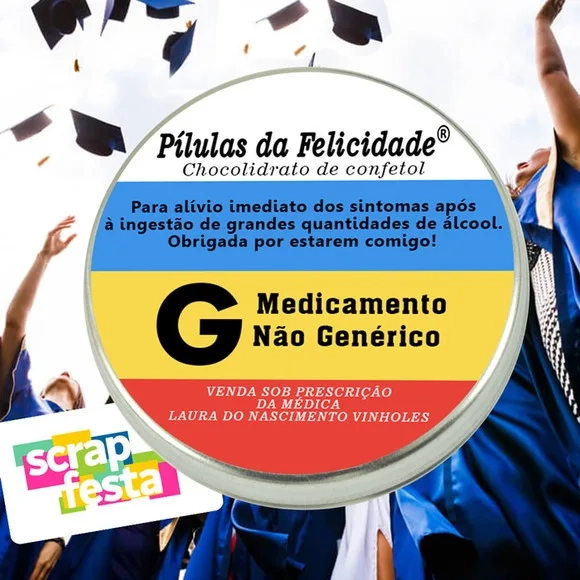Latinhas Personalizadas Festa Formatura Medicina Remédio