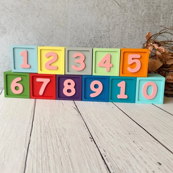 Cubos Mesversário 6x6cm Ts - Bebês