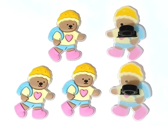 Ponteira P/lápis Urso Bobbie Goods Pacote com 6 Unidades
