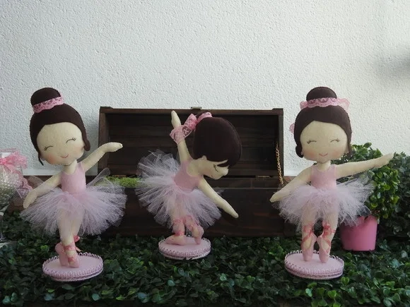 Bailarina em Feltro