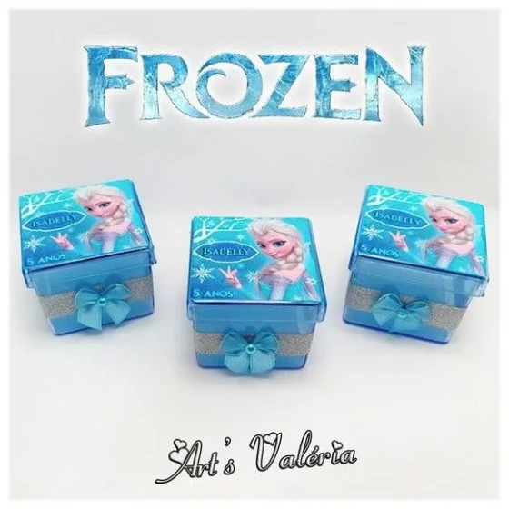 Caixinha de Acrílico Frozen