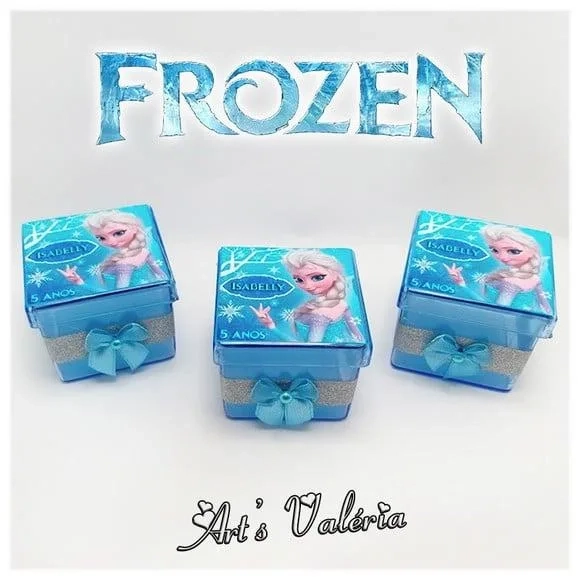 Caixinha de Acrílico Frozen