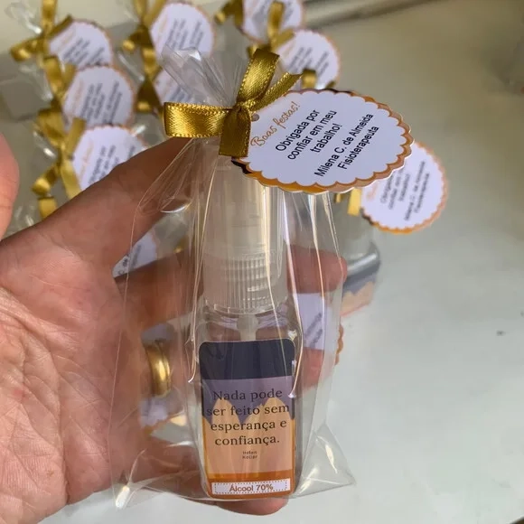Álcool 70% Spray Brinde paciente / cliente