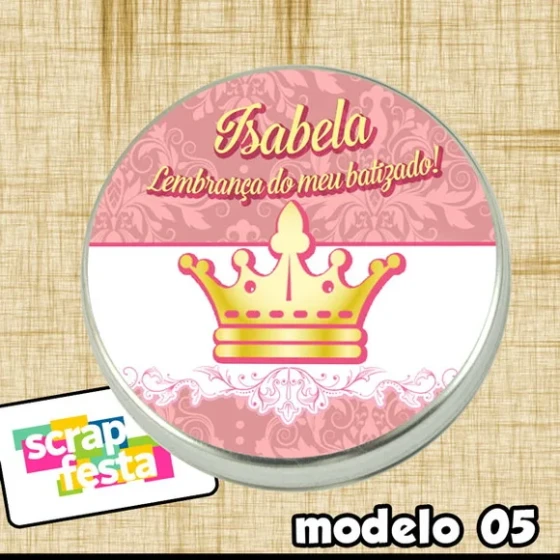 Latinhas Personalizadas Festa Batizado