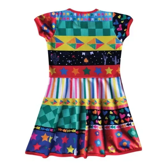 Vestido Infantil Caipira Festa Junina