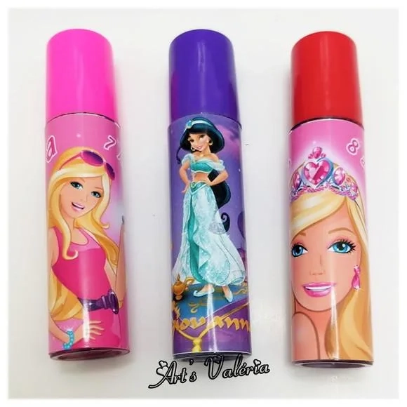 Brilho Labial Personalizado - Cor da Tampa Variada.