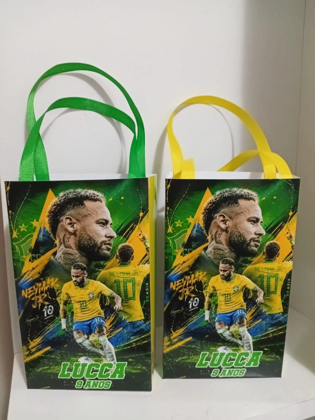 Sacolinhas Personalizadas Copa do Mundo Brasil para Lembrancinhas