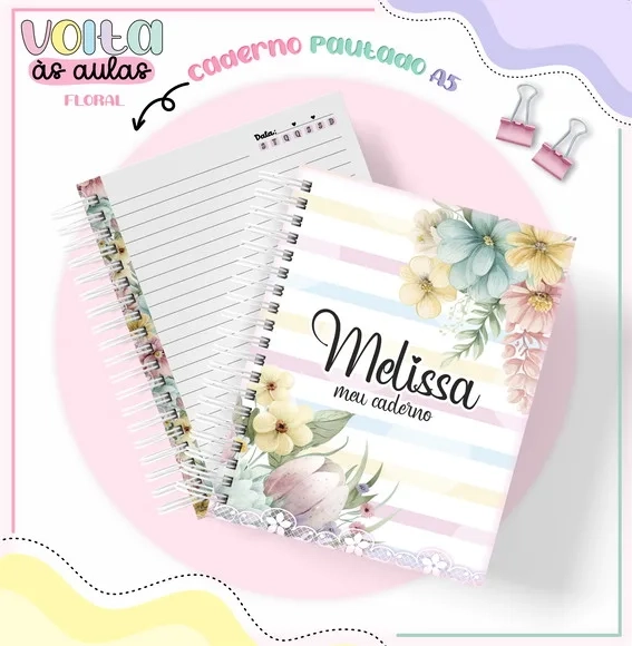 Caderno ou Agenda Personalizada