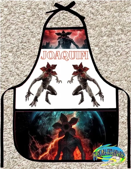 Avental Infantil Demogorgon - Serie Stranger Things