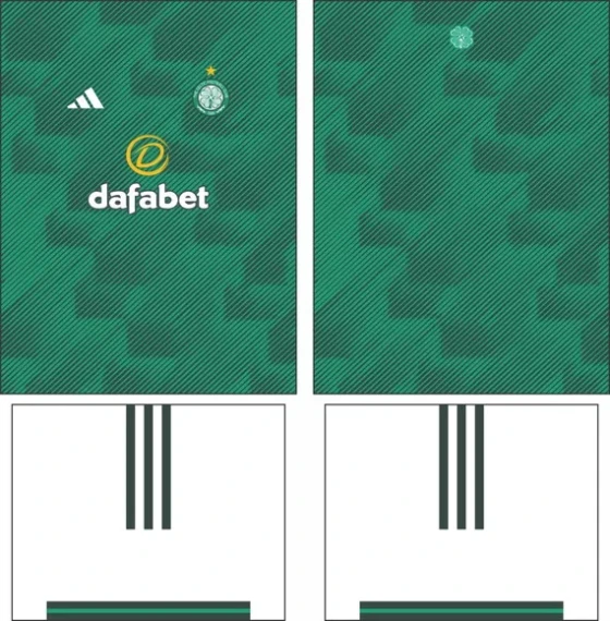 Arte Vetor Camisa Celtic Conceito 2025