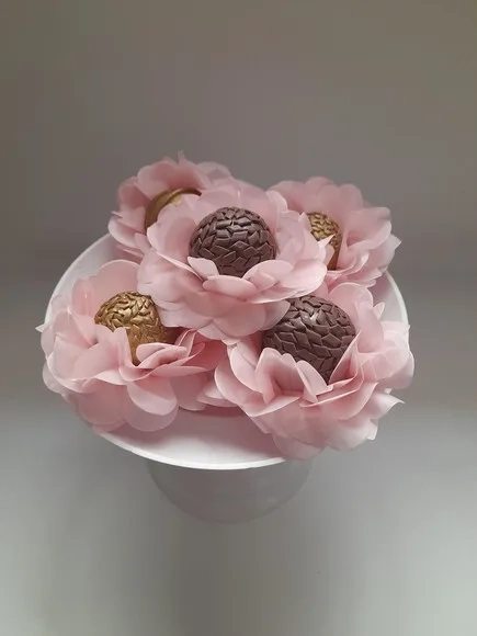 Forminha Coração Apaixonado Rose