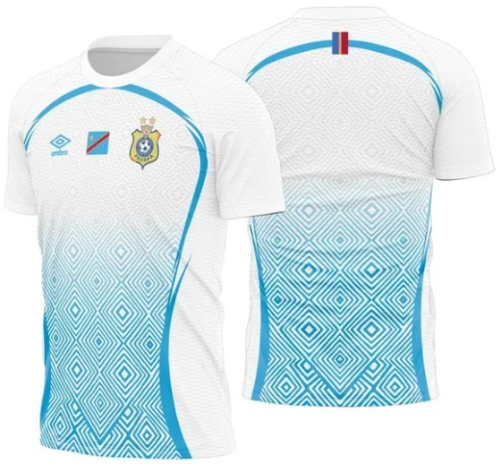 Arte Vetor Camisa Rd Congo Visita 2025-2026