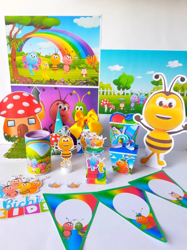 Kit Lembrancinhas Bichikids