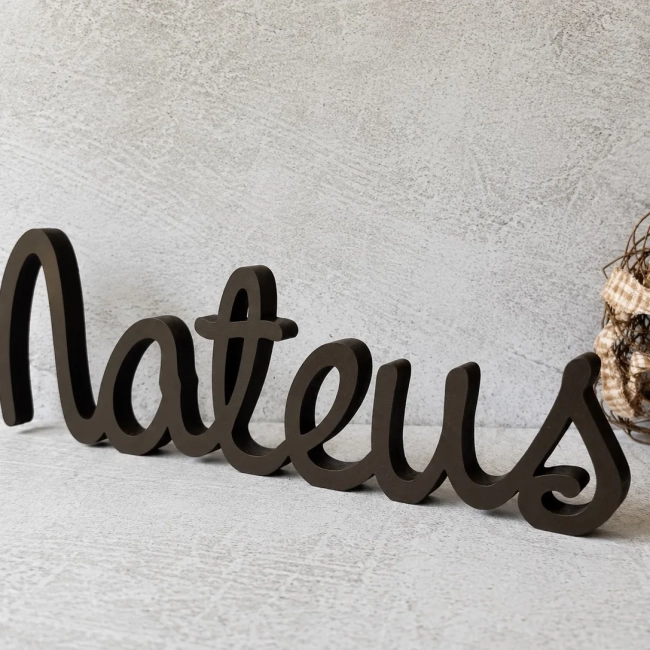Letras Personalizadas para o Quarto do Bebê - Nicho ou Praleteira